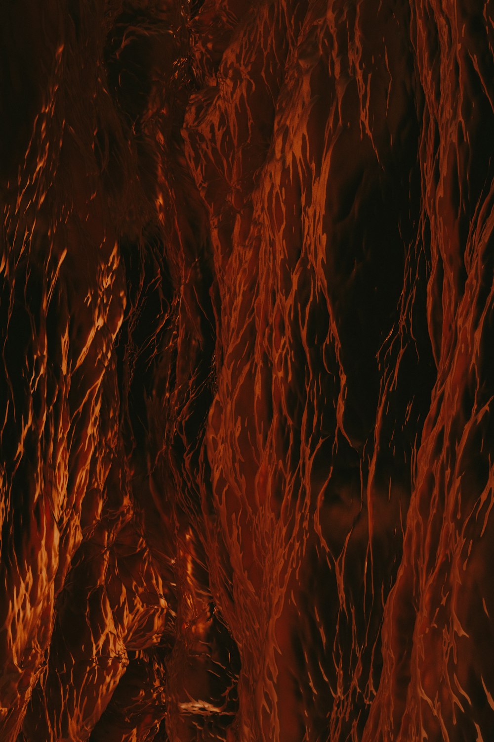 a close up of a fire