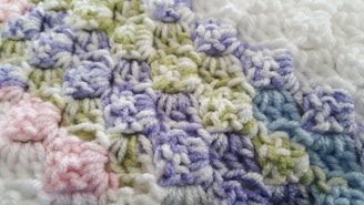 a close up of a pile of colorful coral