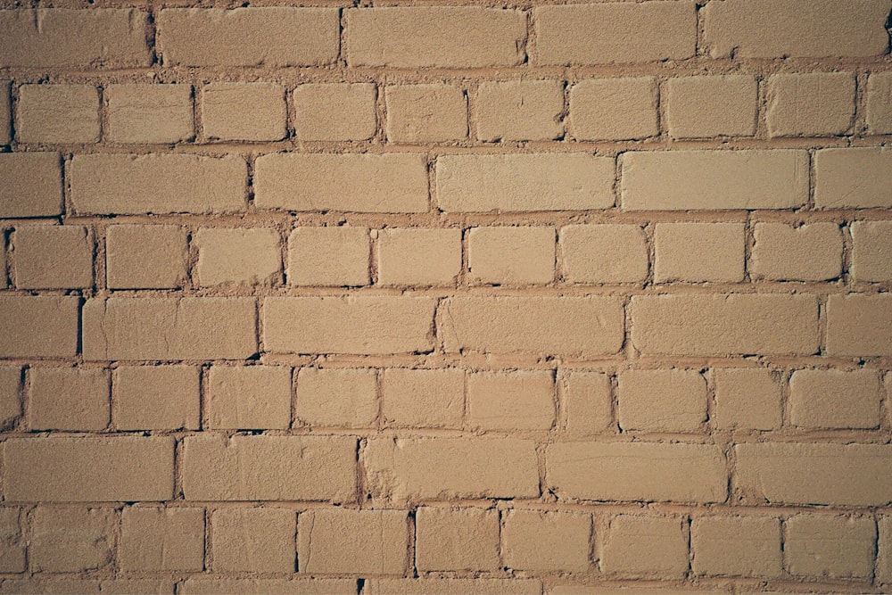 a white brick wall