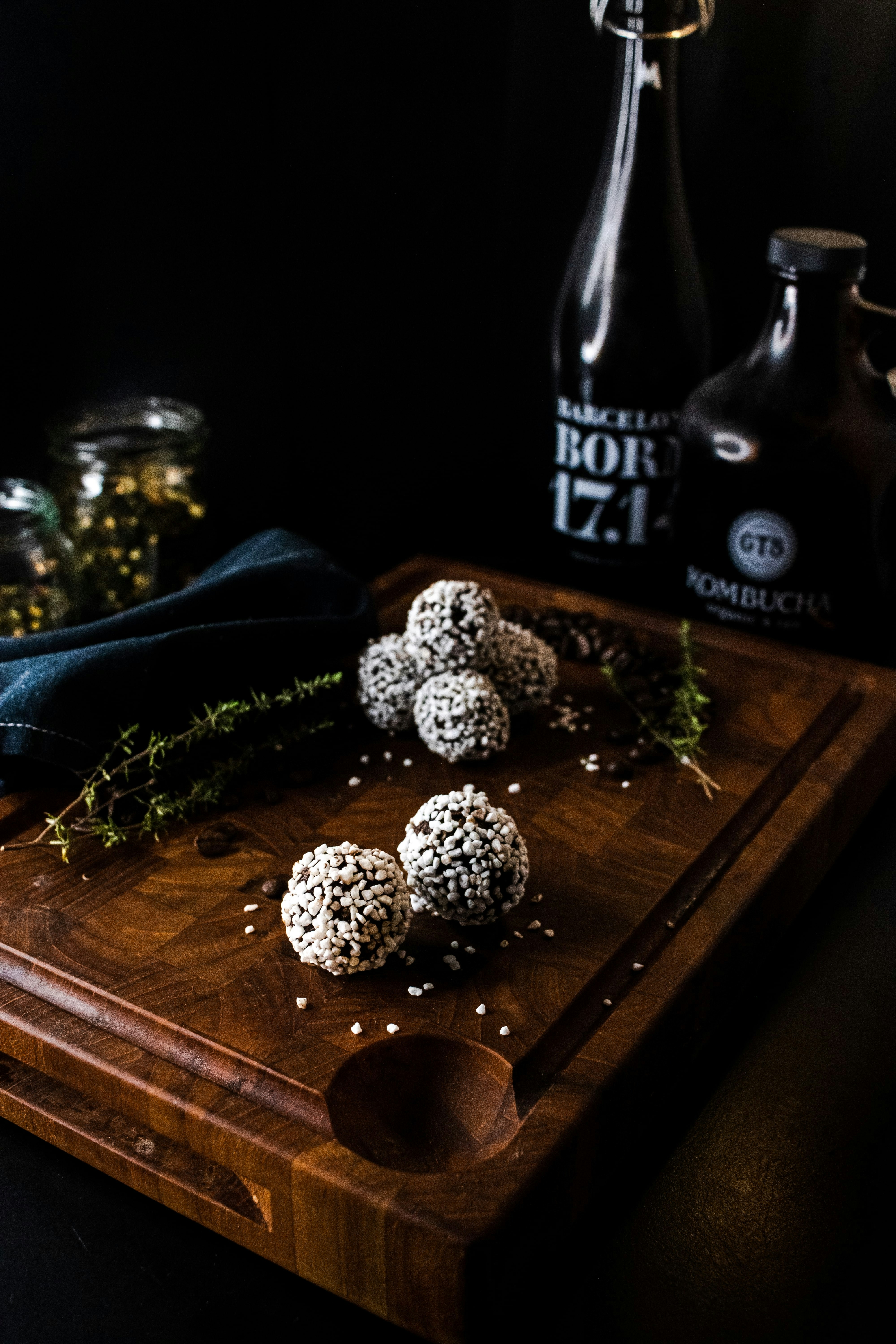 a group of objects on a table