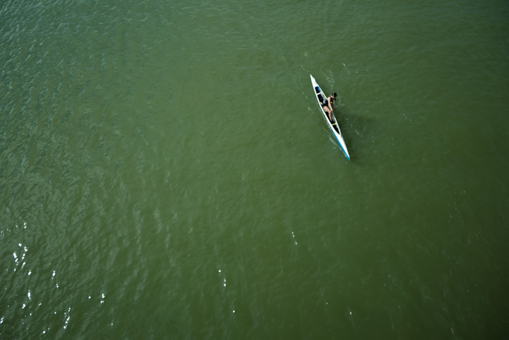 a boat in the water