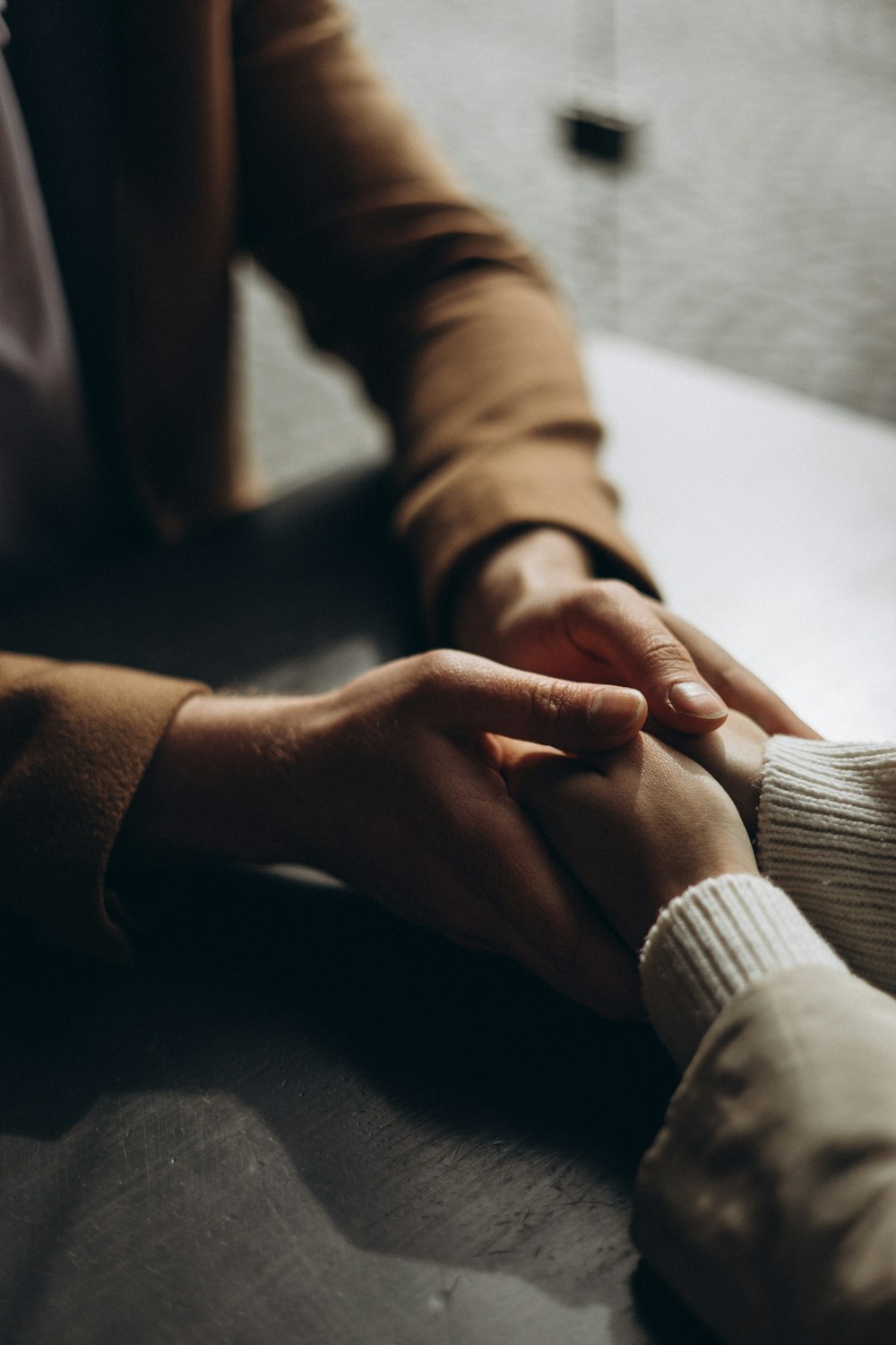 a close-up of a person's hand