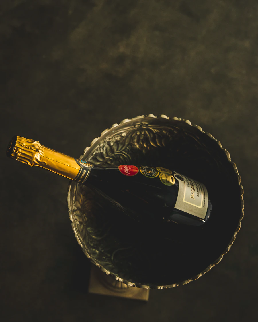 A private sabrage lesson and a beautifully made champagne tool