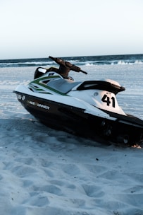 a person on a jet ski