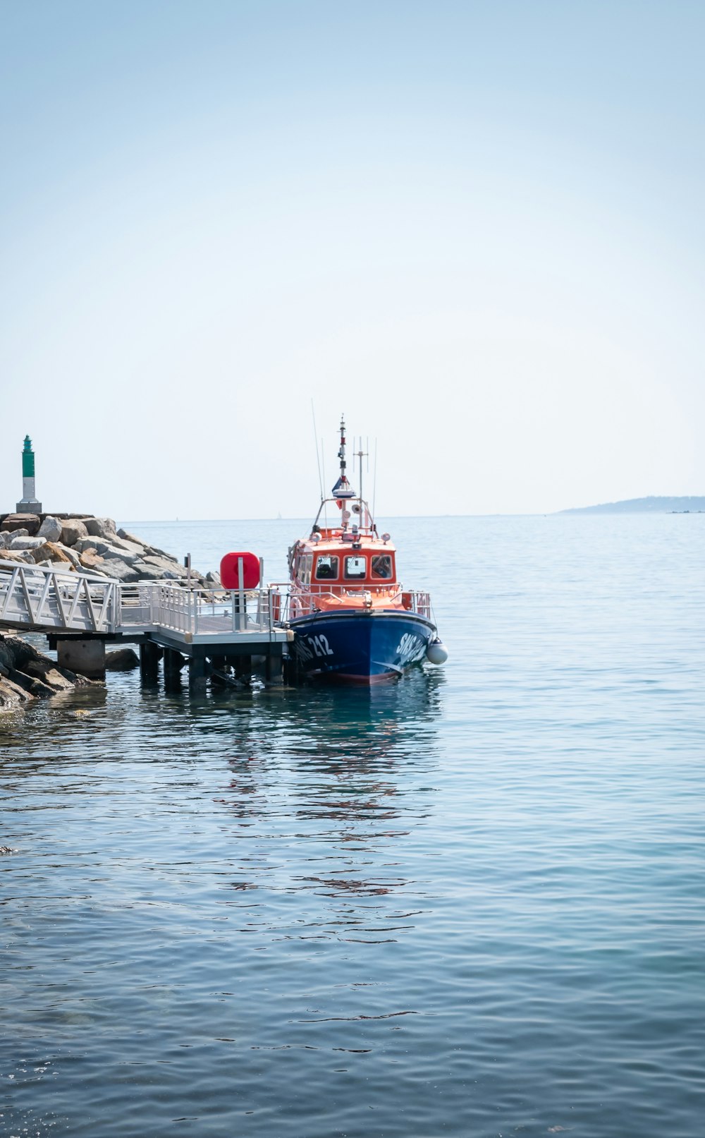 a boat in the water