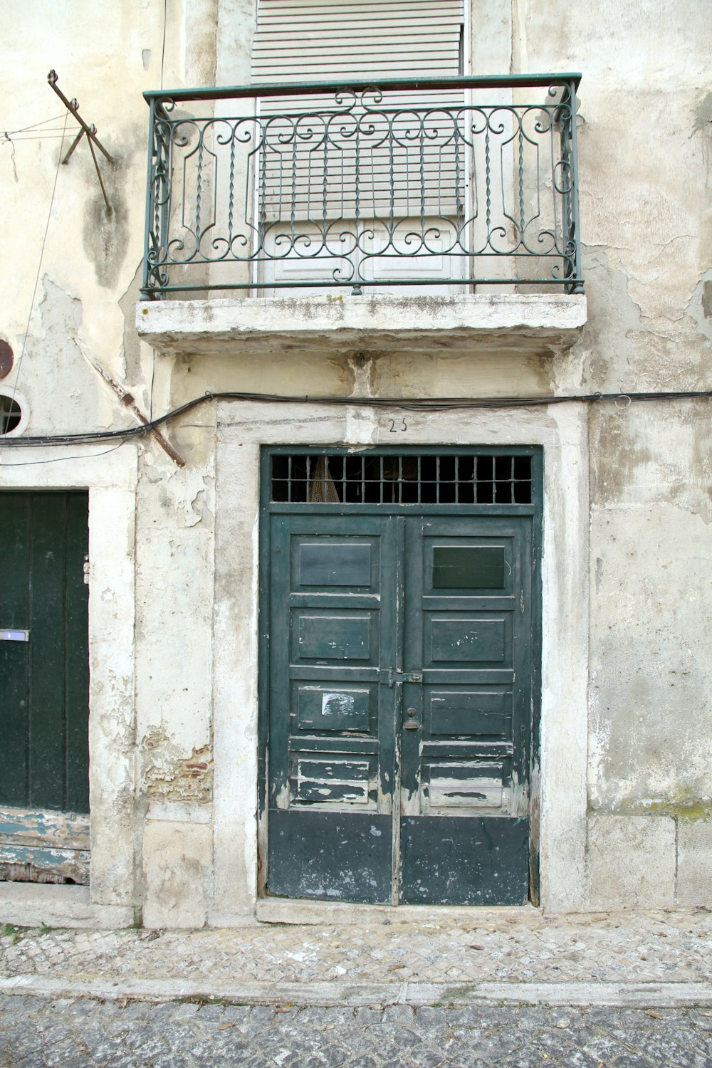 a balcony on a building