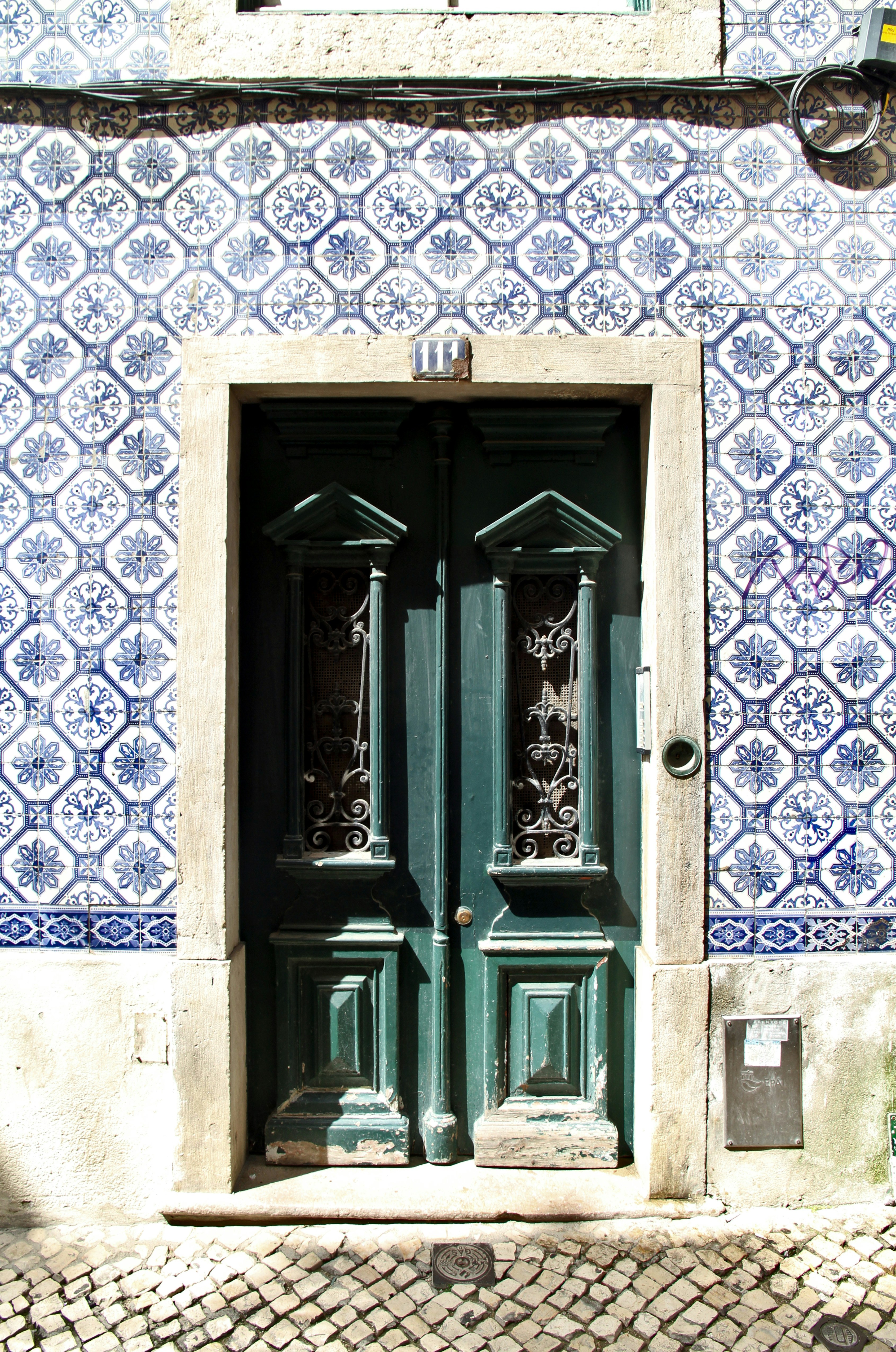 Pavés en granit portugais