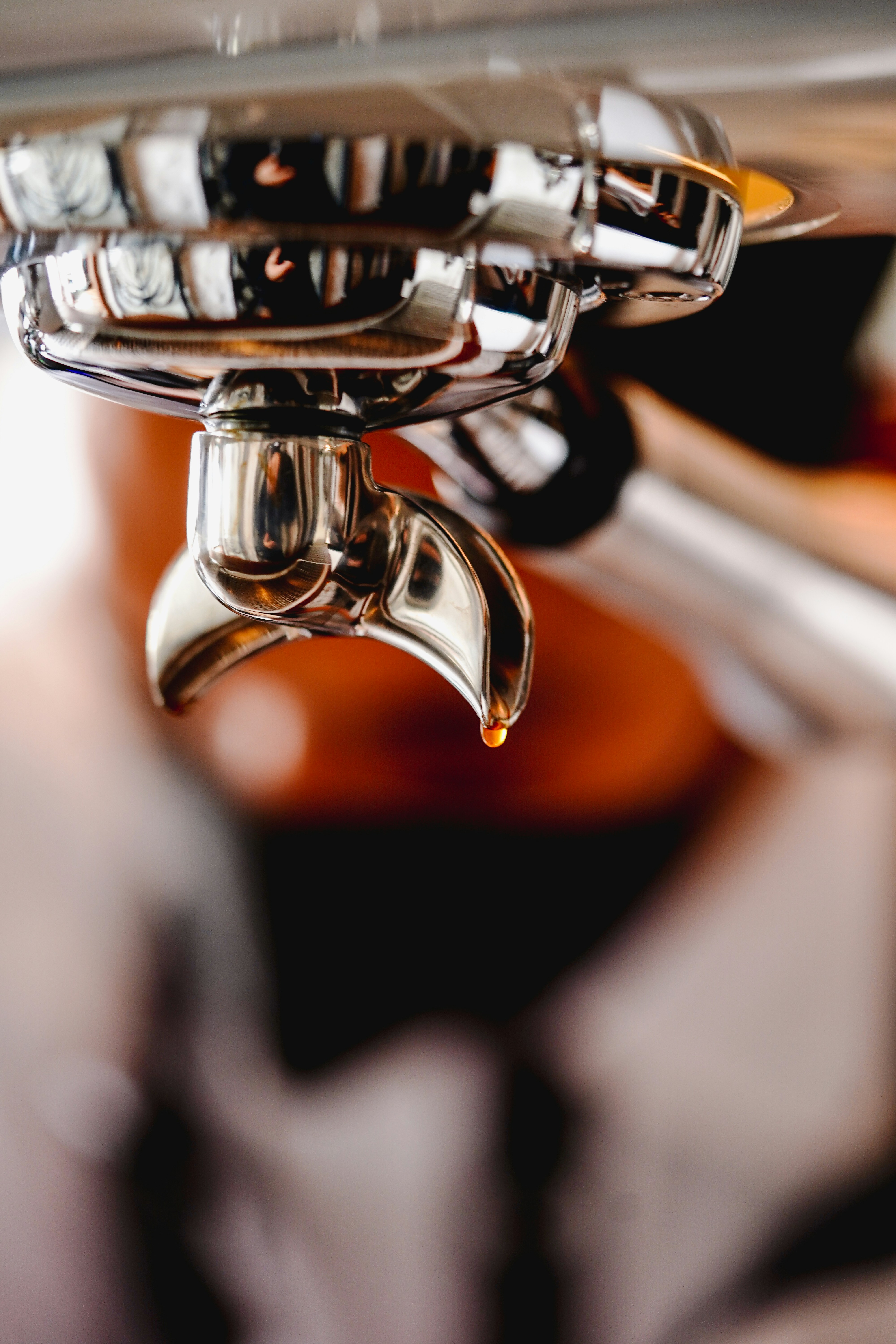 a close-up of a faucet