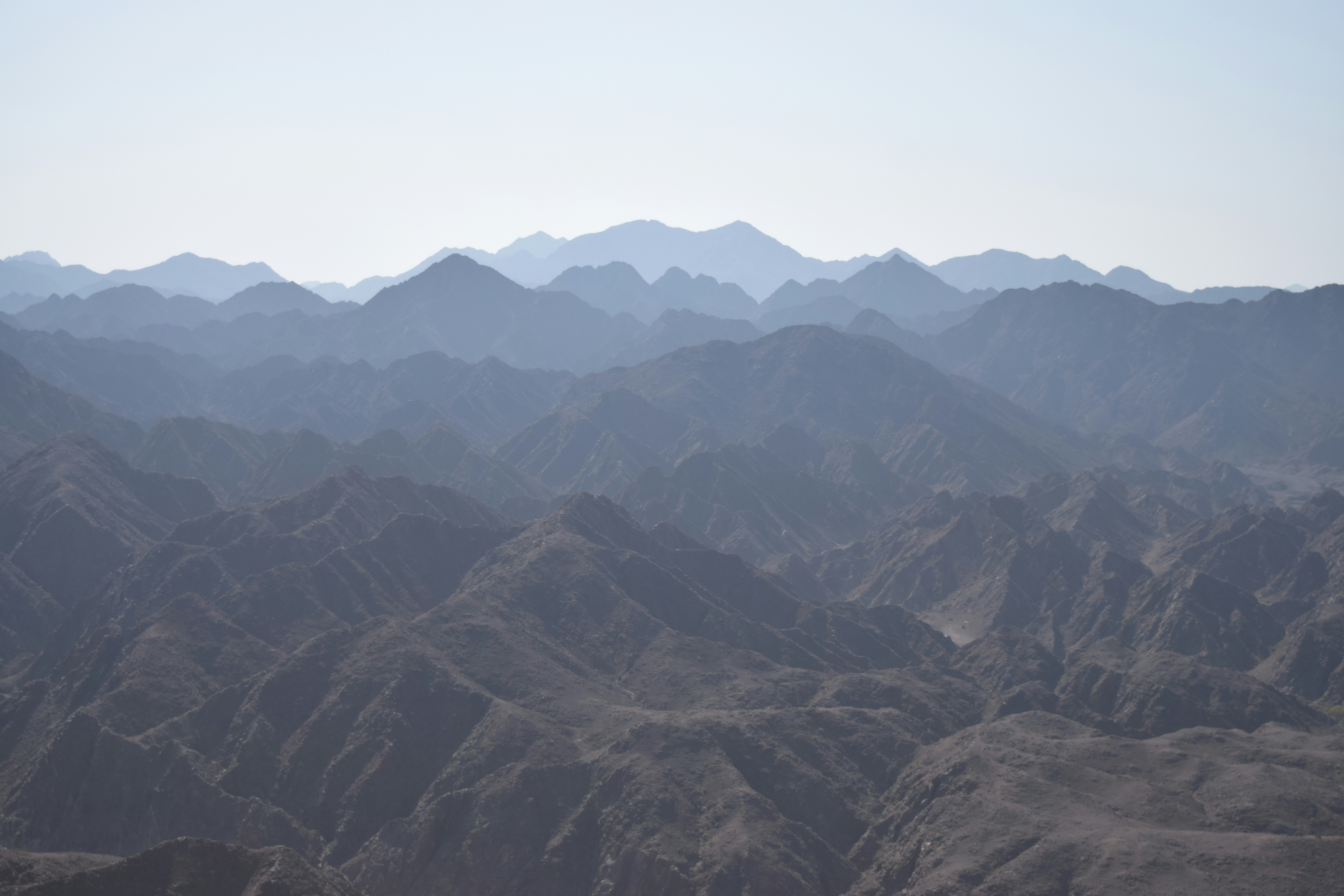 a large mountainous area, Wadi Al Shawka, breathtaking view