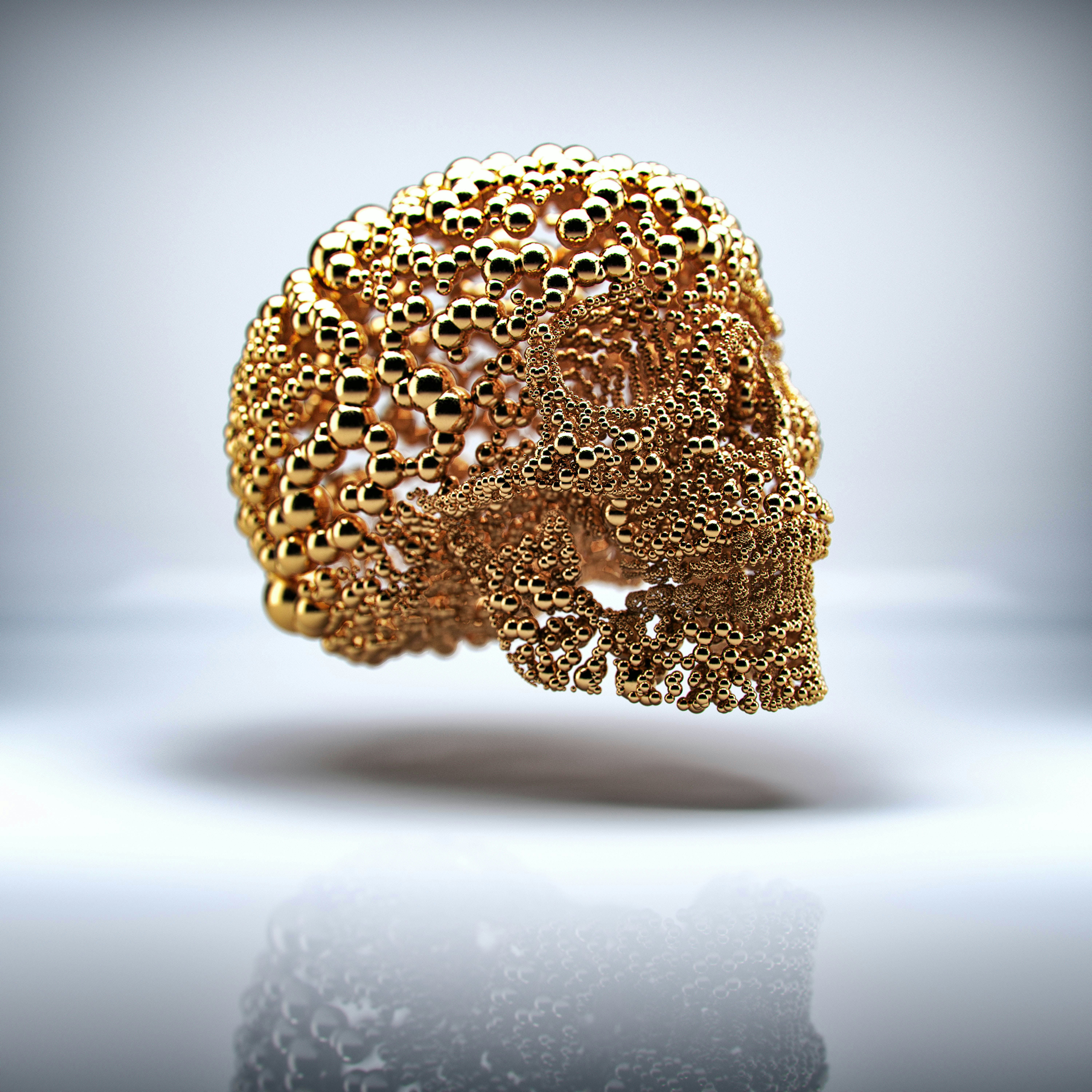 skull gold