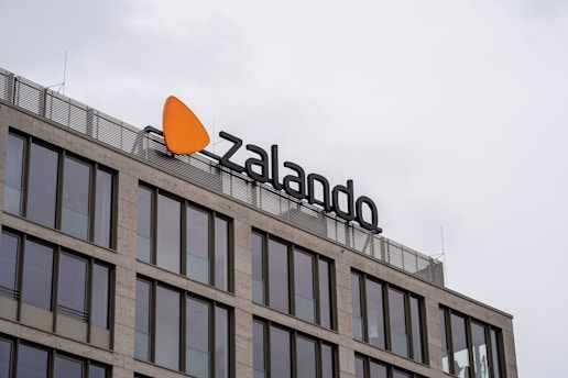 a building with a sign on it