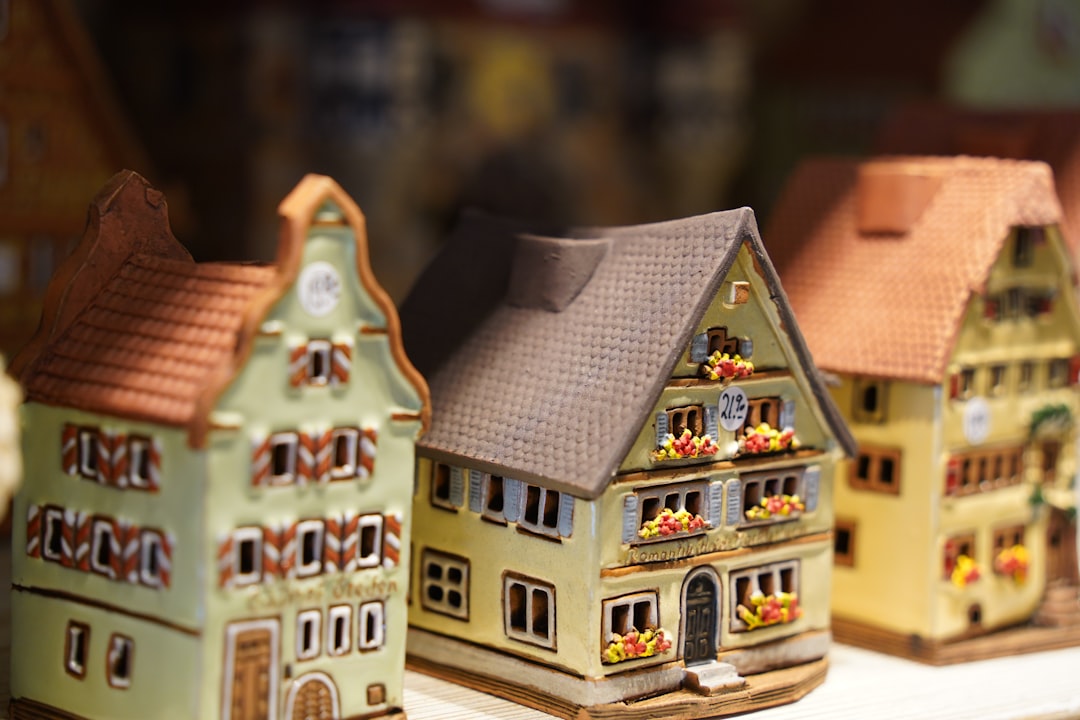 a group of houses,