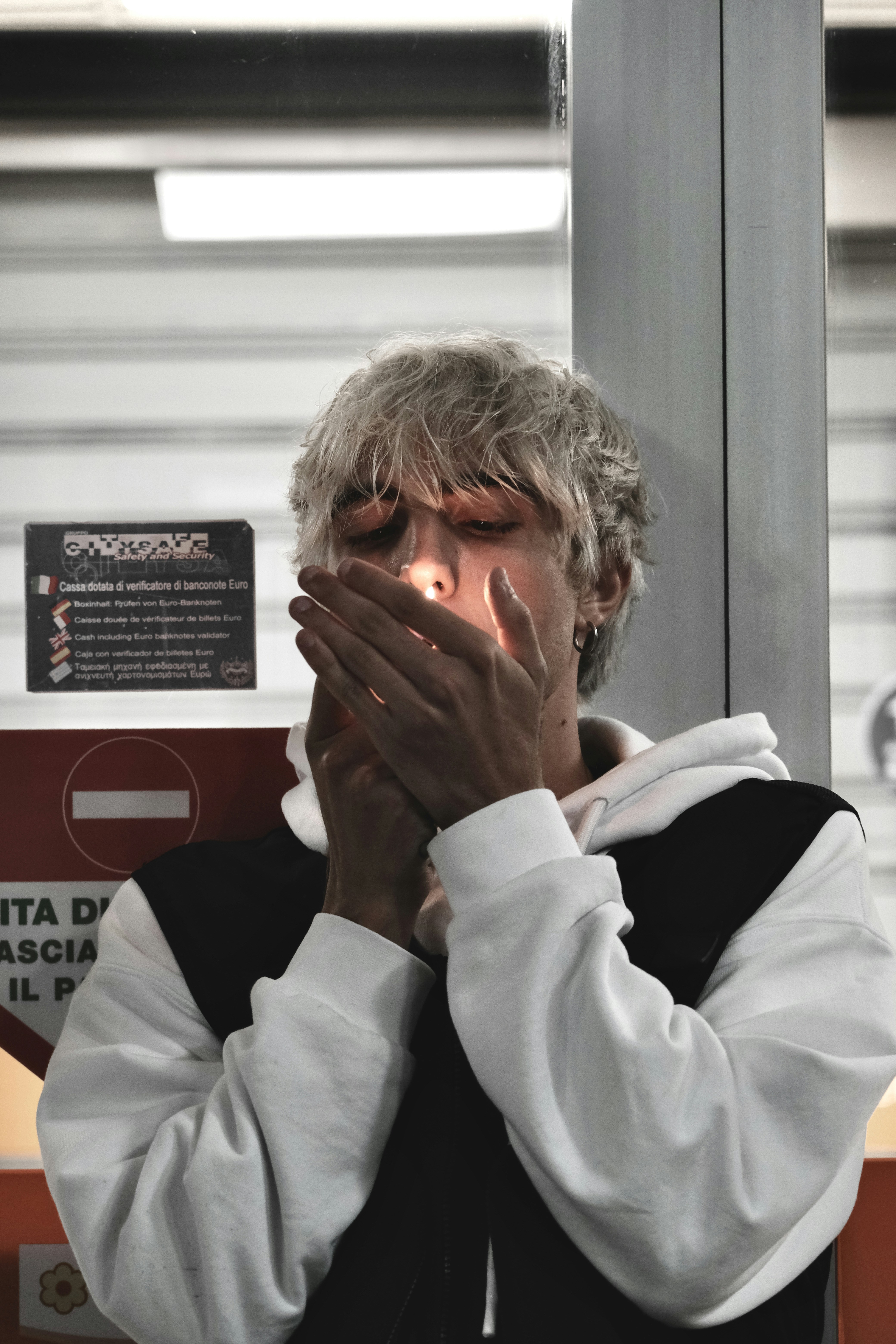 A man covering his face with his hands photo – Free Image on Unsplash