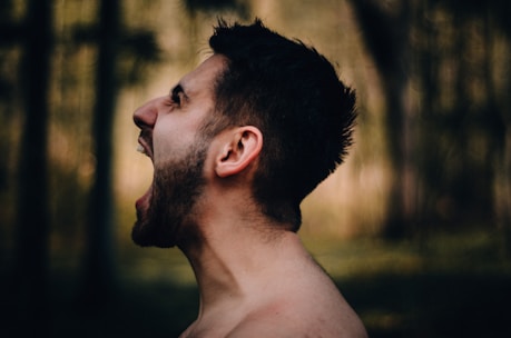 a man with a beard