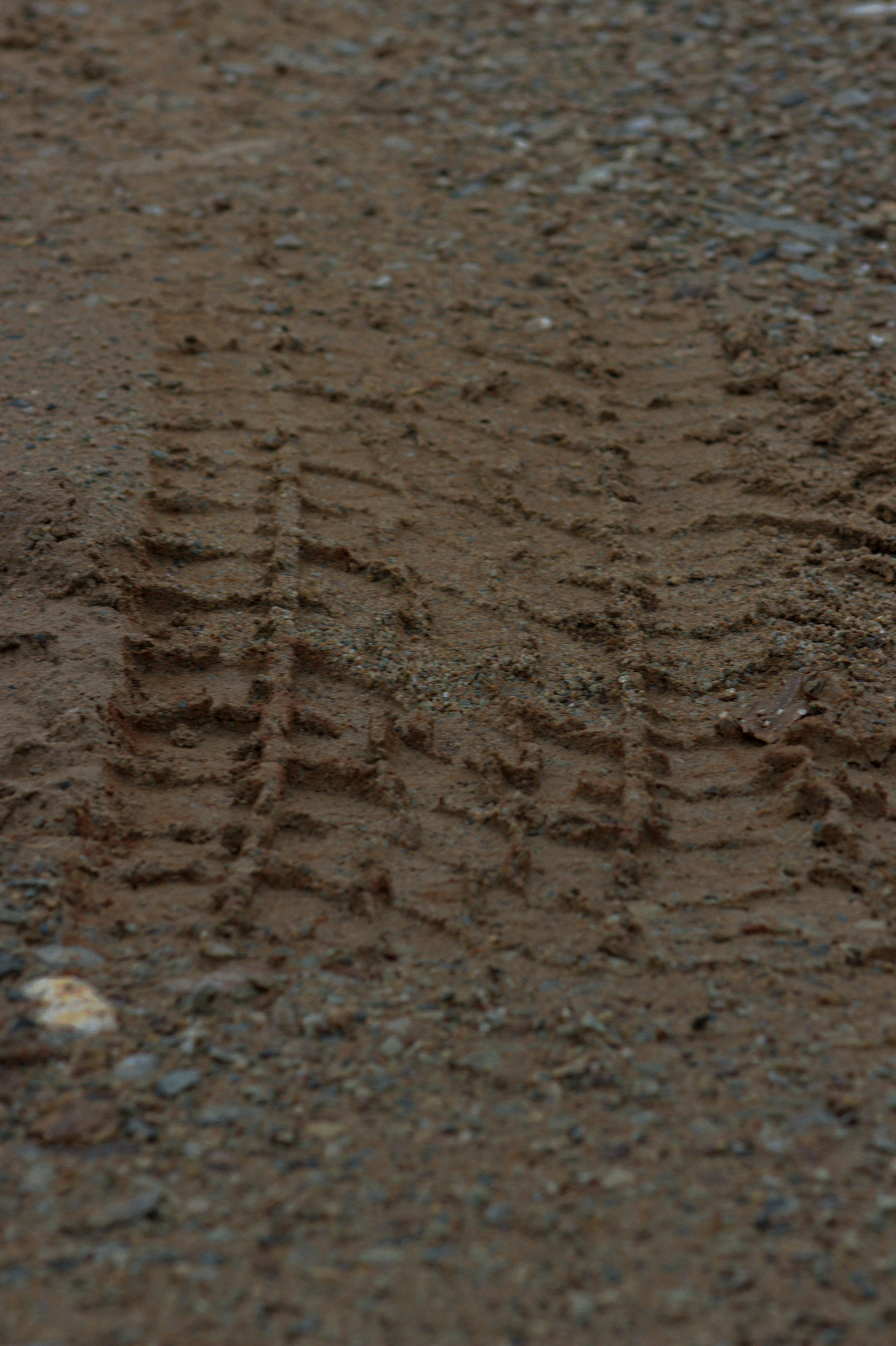 a close-up of a road
