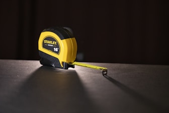 a small black and yellow toy