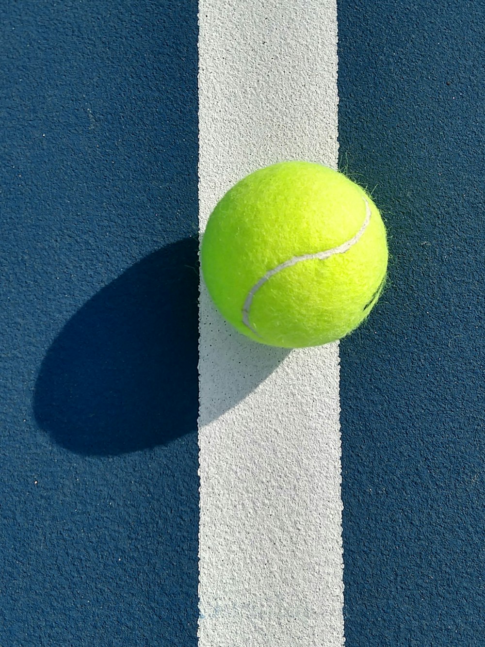 a tennis ball on a table