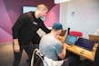 Young professionals collaborating in office