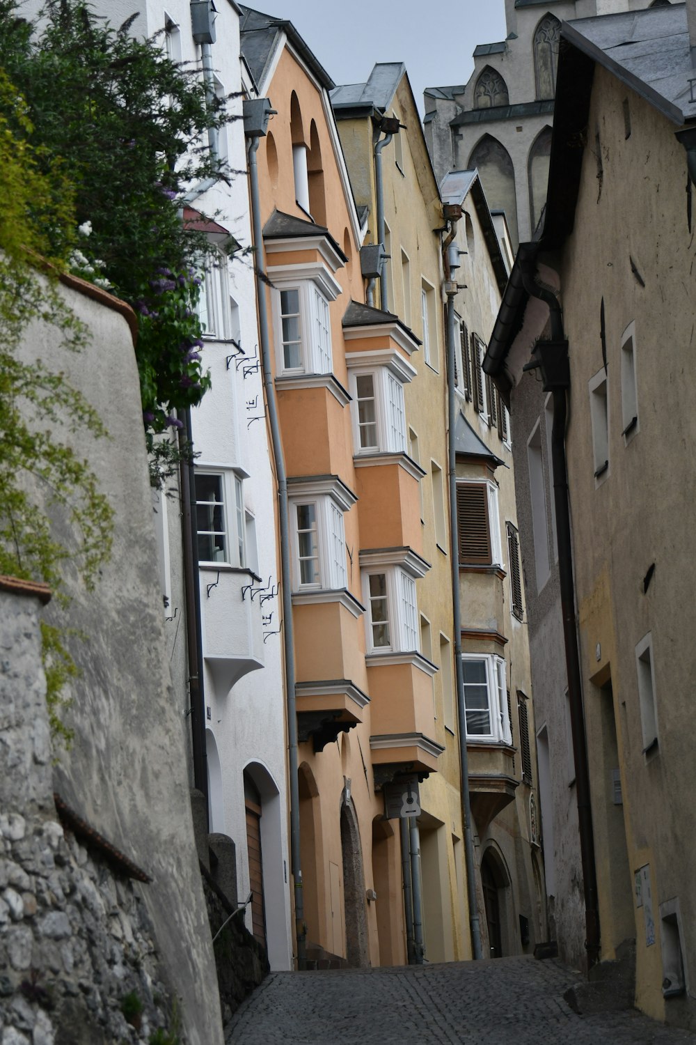 a row of buildings