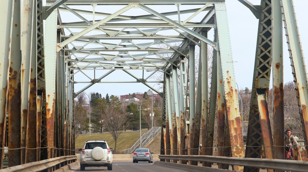 a bridge with cars on it