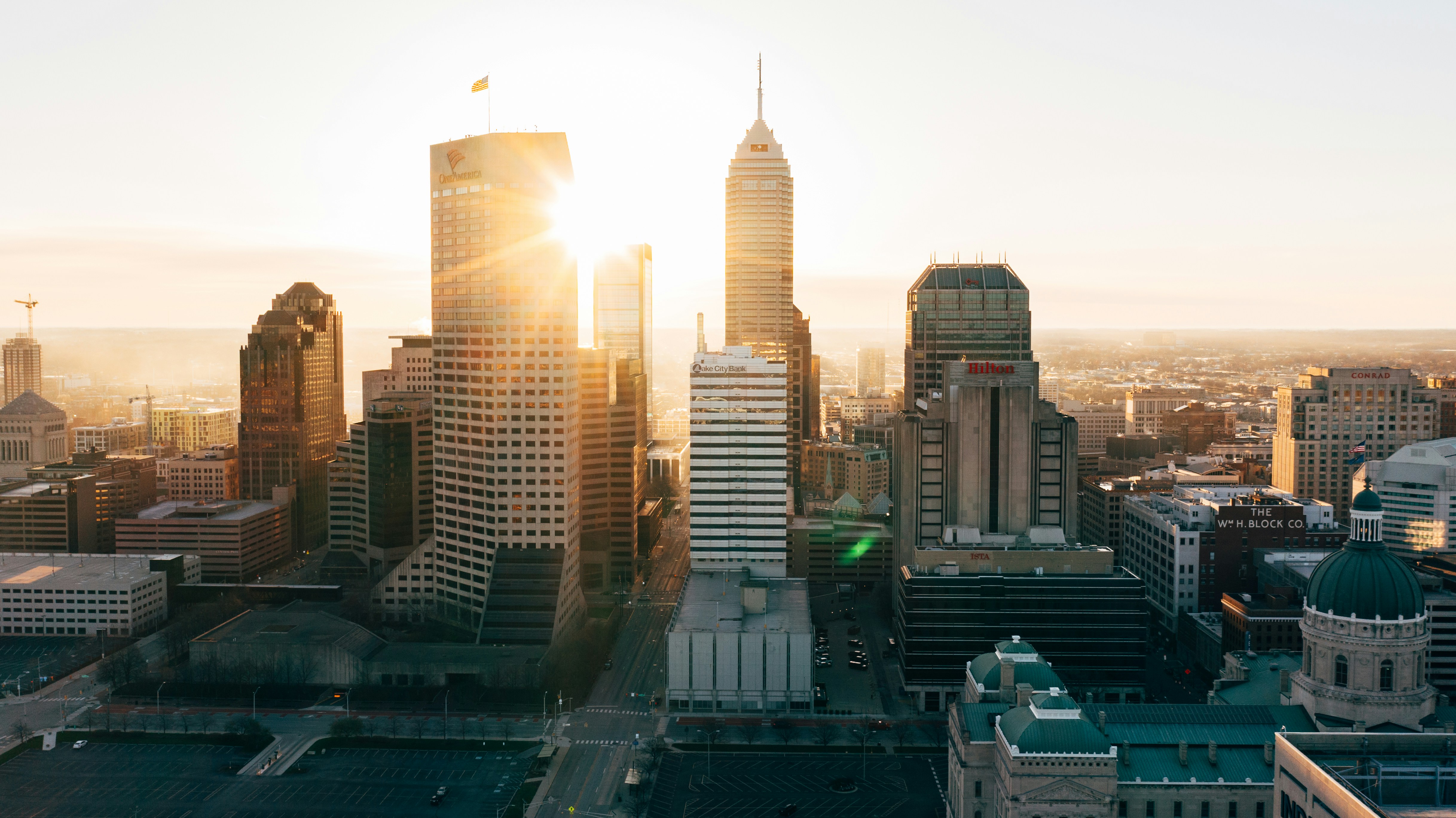 Indianapolis @Lance_Asper productions drone photography