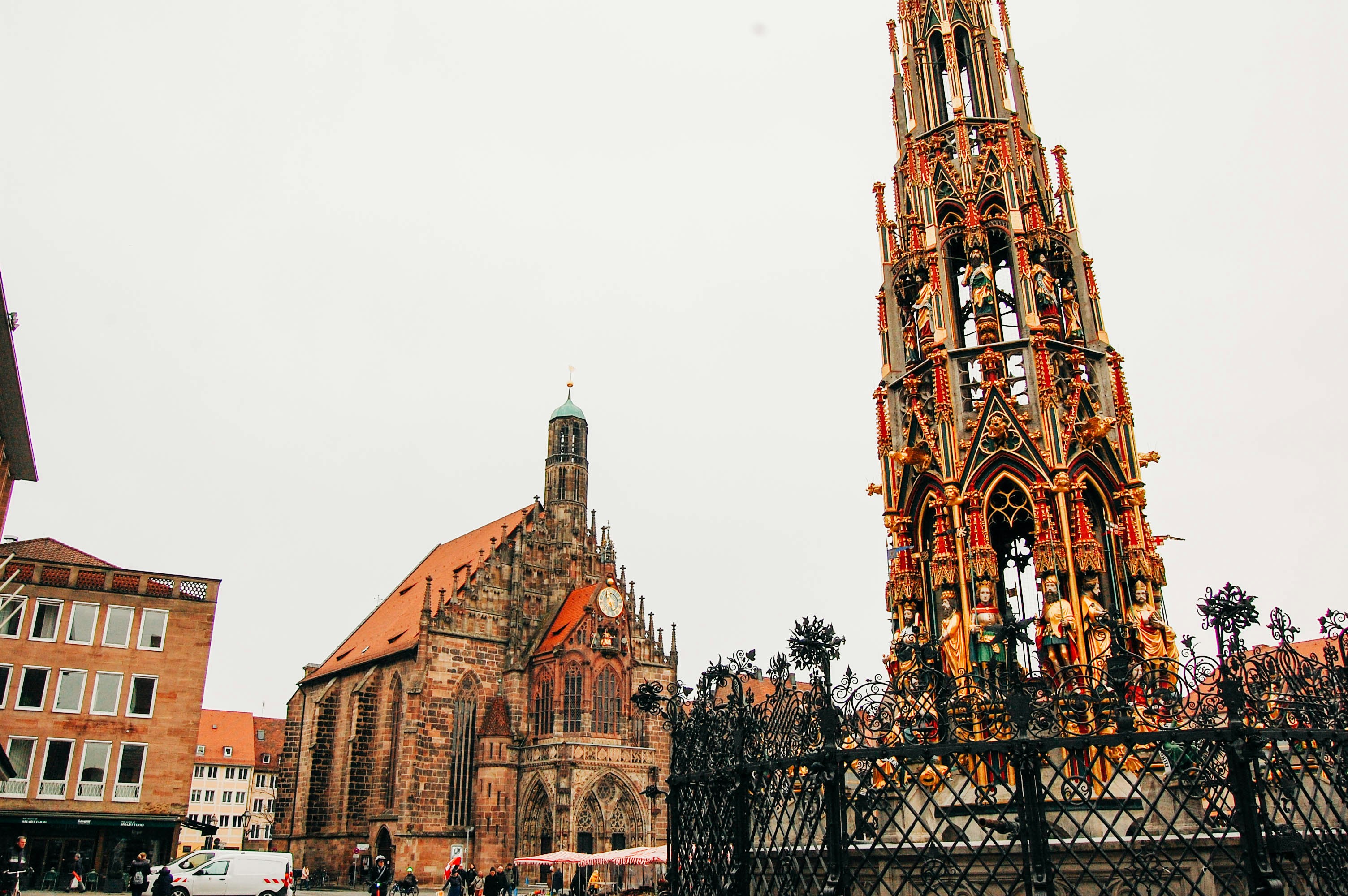 a large ornate tower