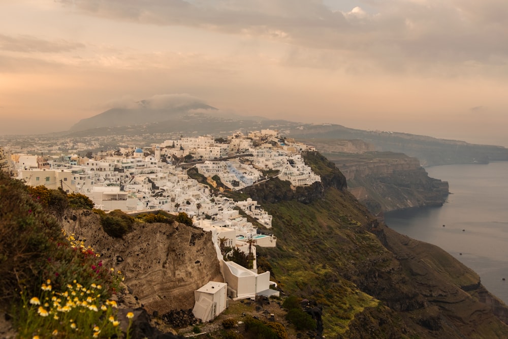 a city on a hill by the sea