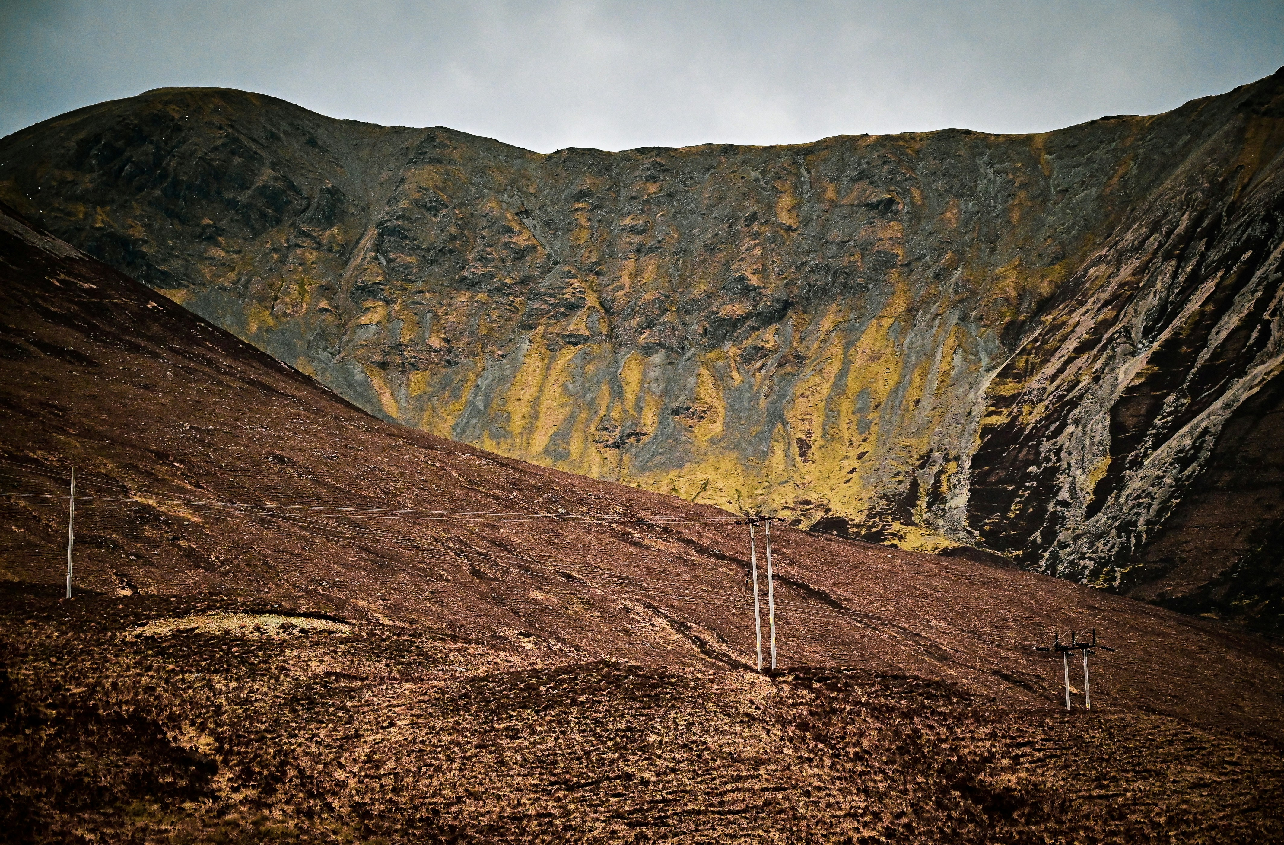 a road in the mountains