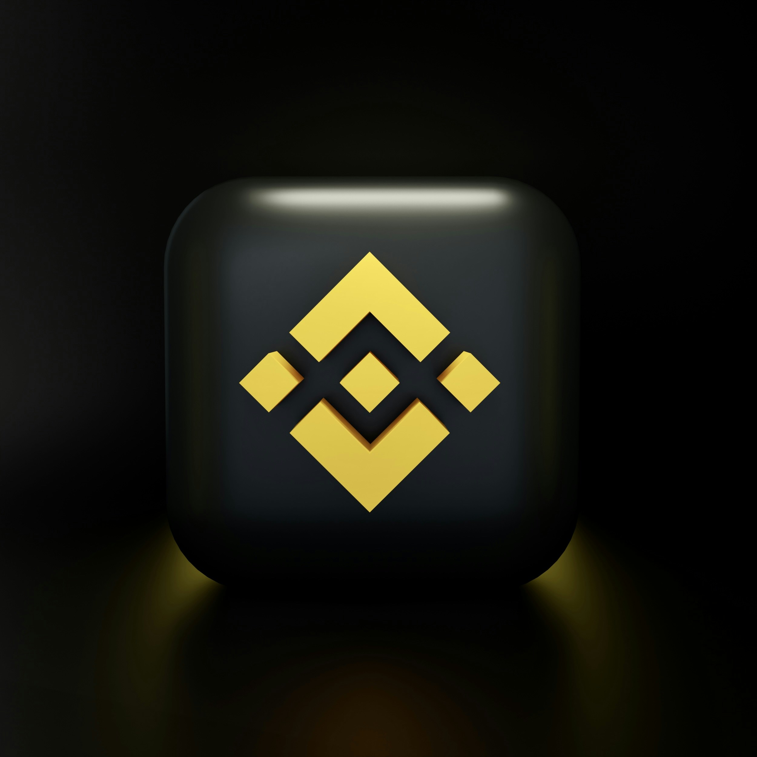 Binance BNB 3D icon illustration. Download this premium image🔝 ⠀ 📩 Feel free to contact me by email: mariiashalabaieva@gmail.com ⠀ 📷 Make sure to follow me on Instagram for updates: www.instagram.com/shalabaievaa