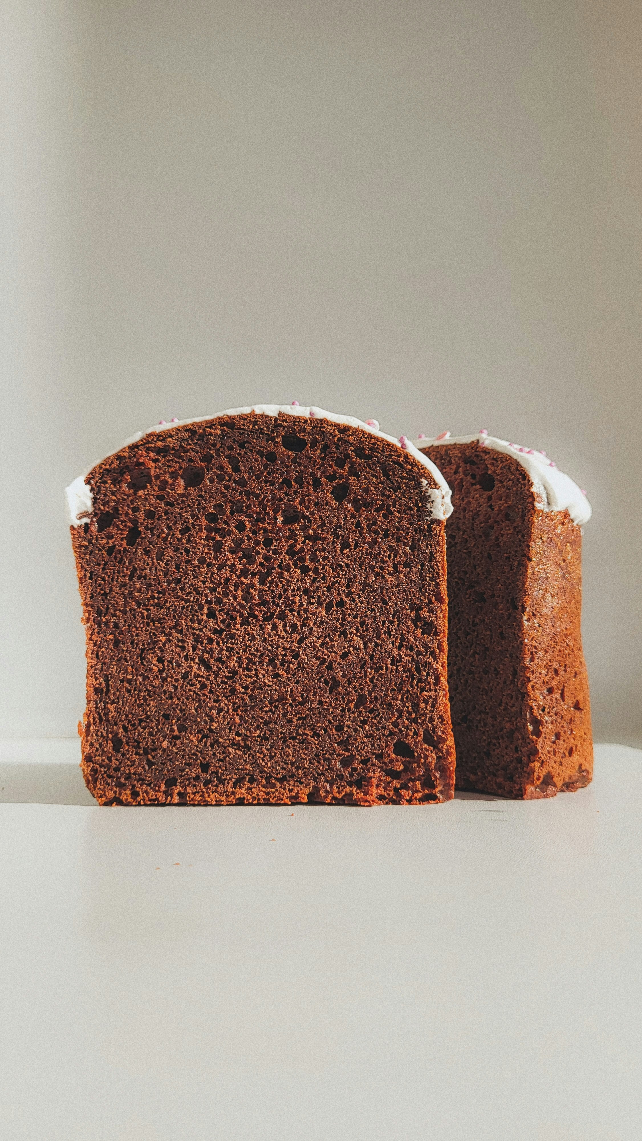 Ein Stück Schokoladenkuchen