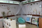 A peaceful corner for relaxation and creativity.