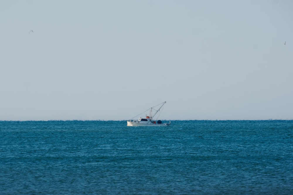 Ein Boot im Wasser