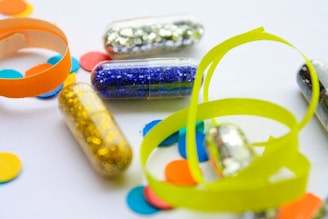a close-up of some toys