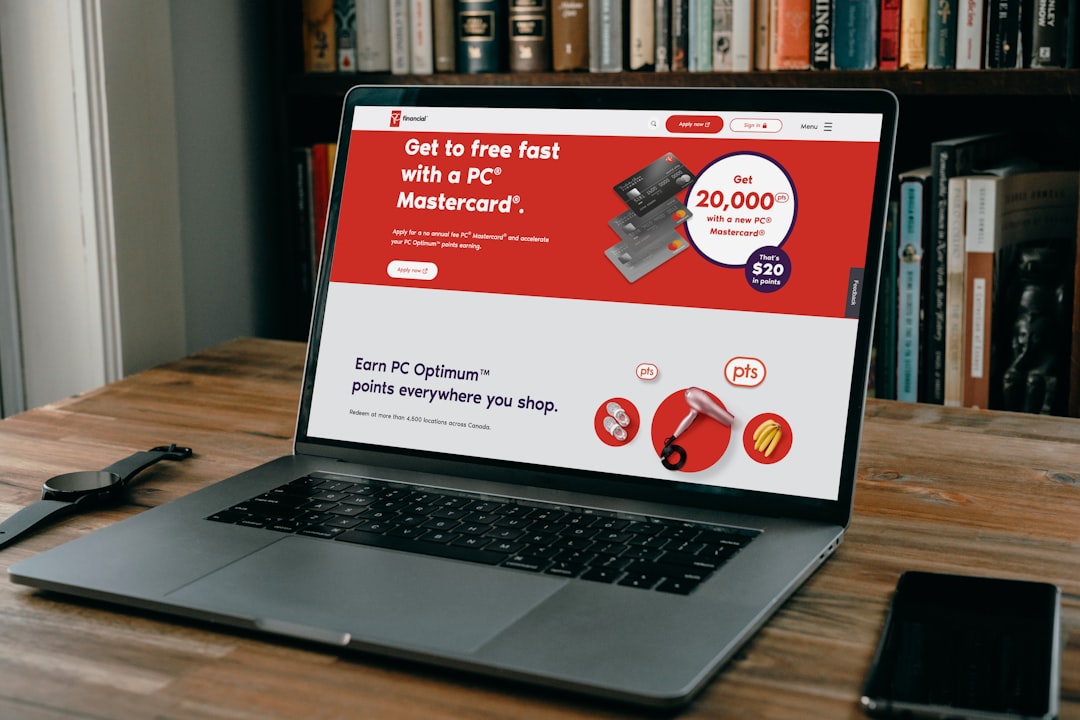 graphical user interface, website, Presidents Choice Financial<p></figure>