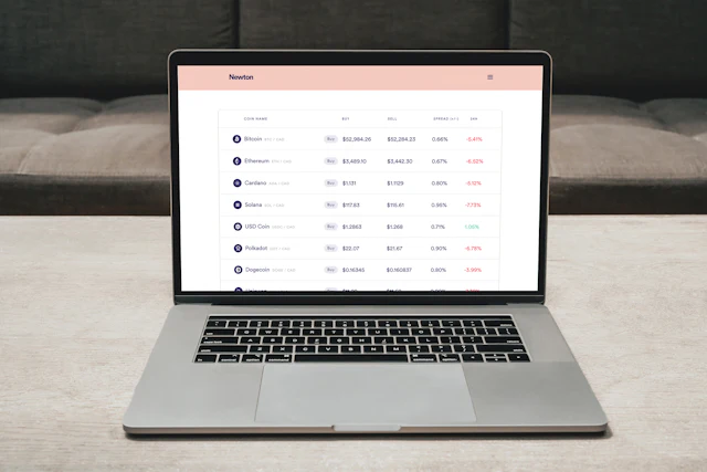 Bookkeeper receipts laptop