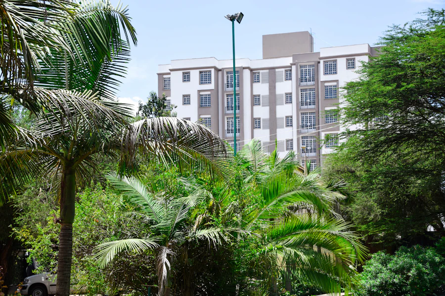 Apartment building managed with the Rentals M-Pesa Paybill rent collection system in Kenya