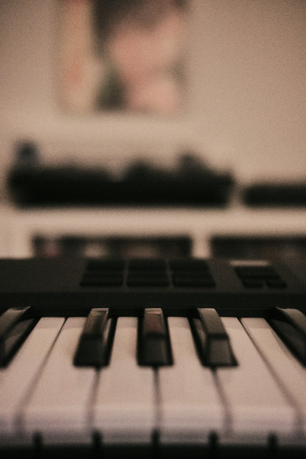 a close up of a keyboard