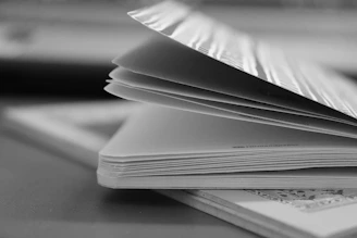 a stack of books
