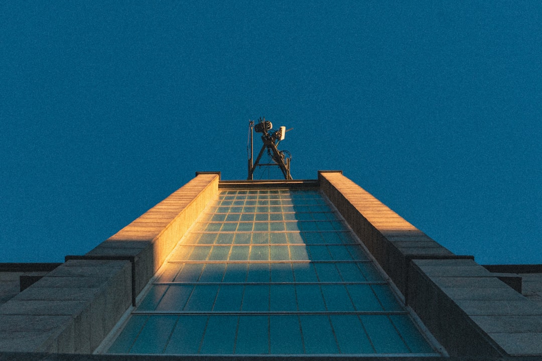 a building with a tower,
