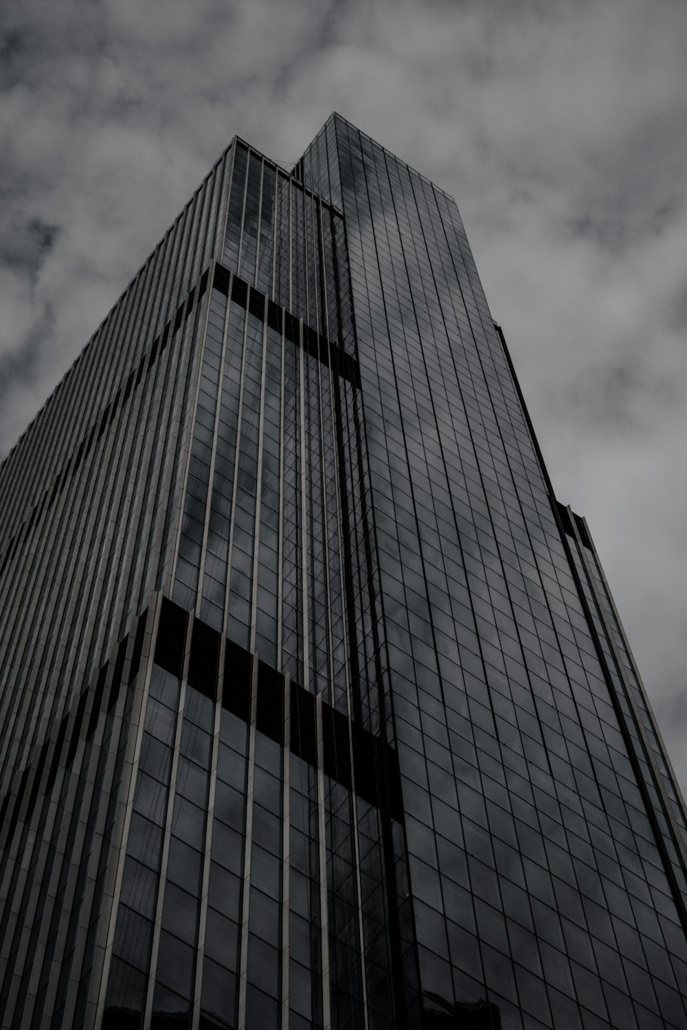 a tall building with many windows