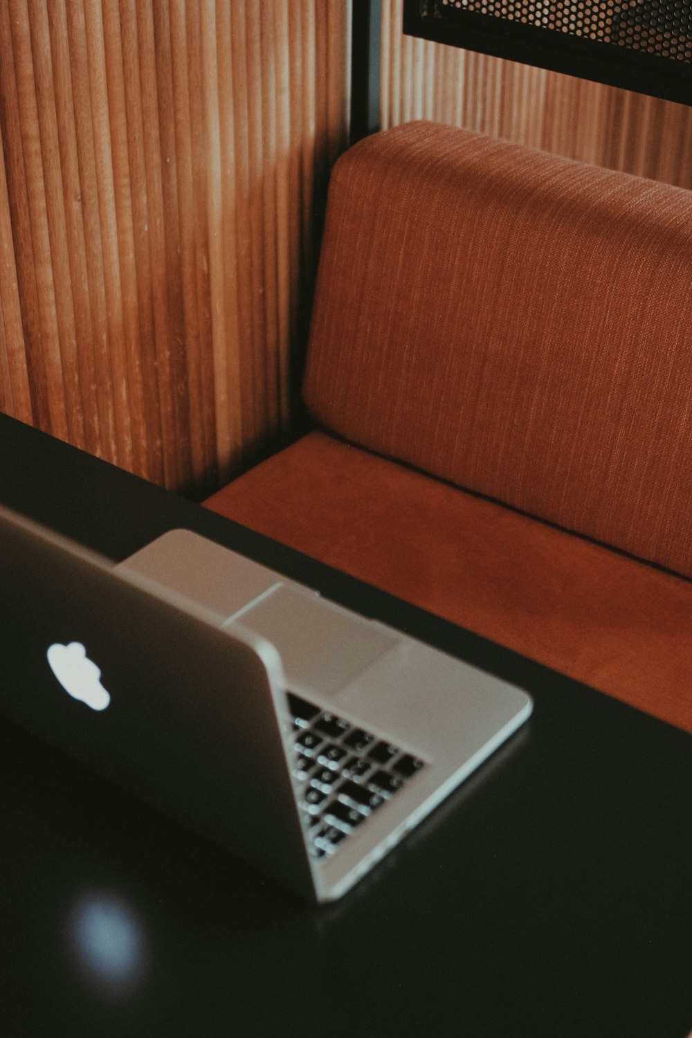 a laptop on a table