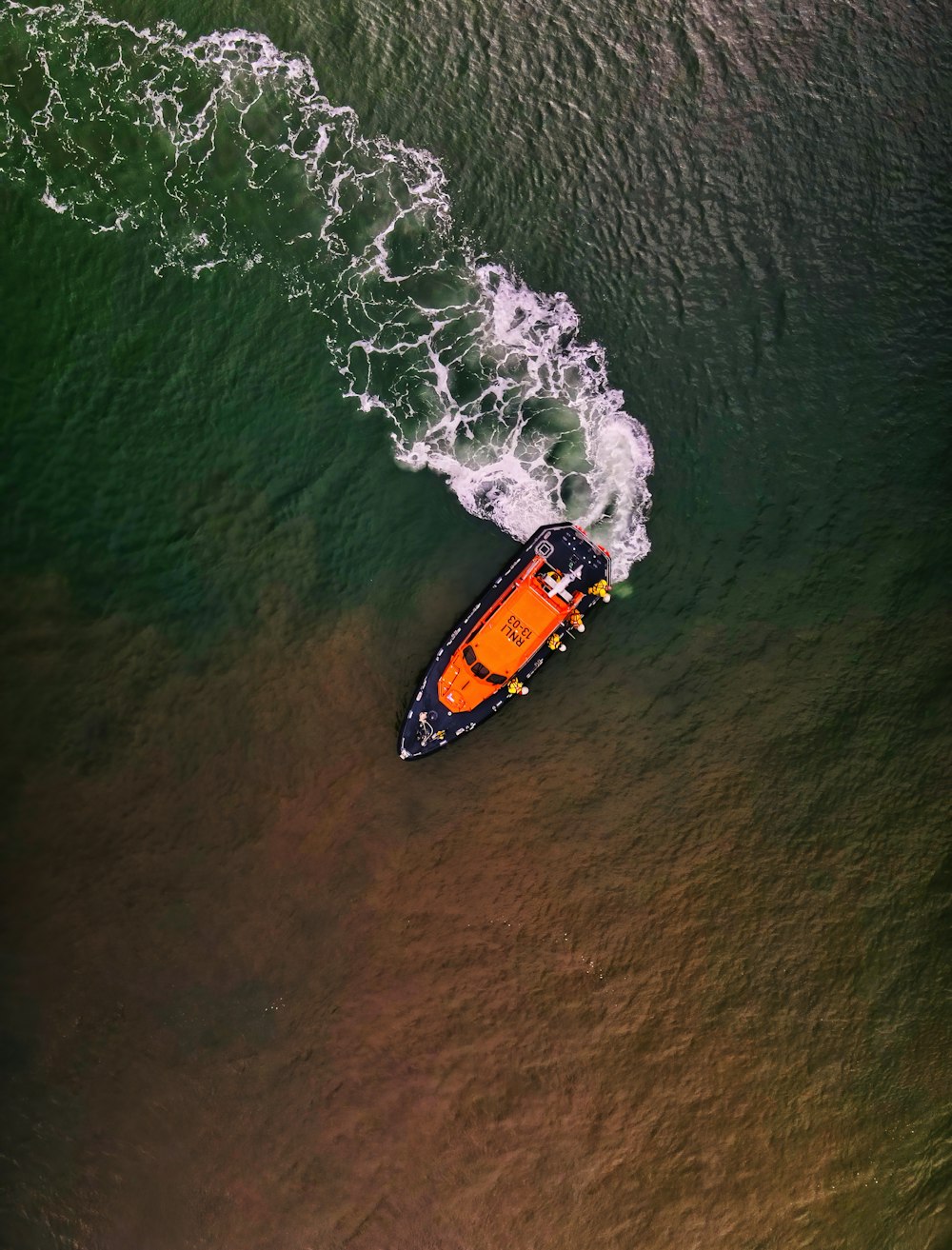 a boat on the water