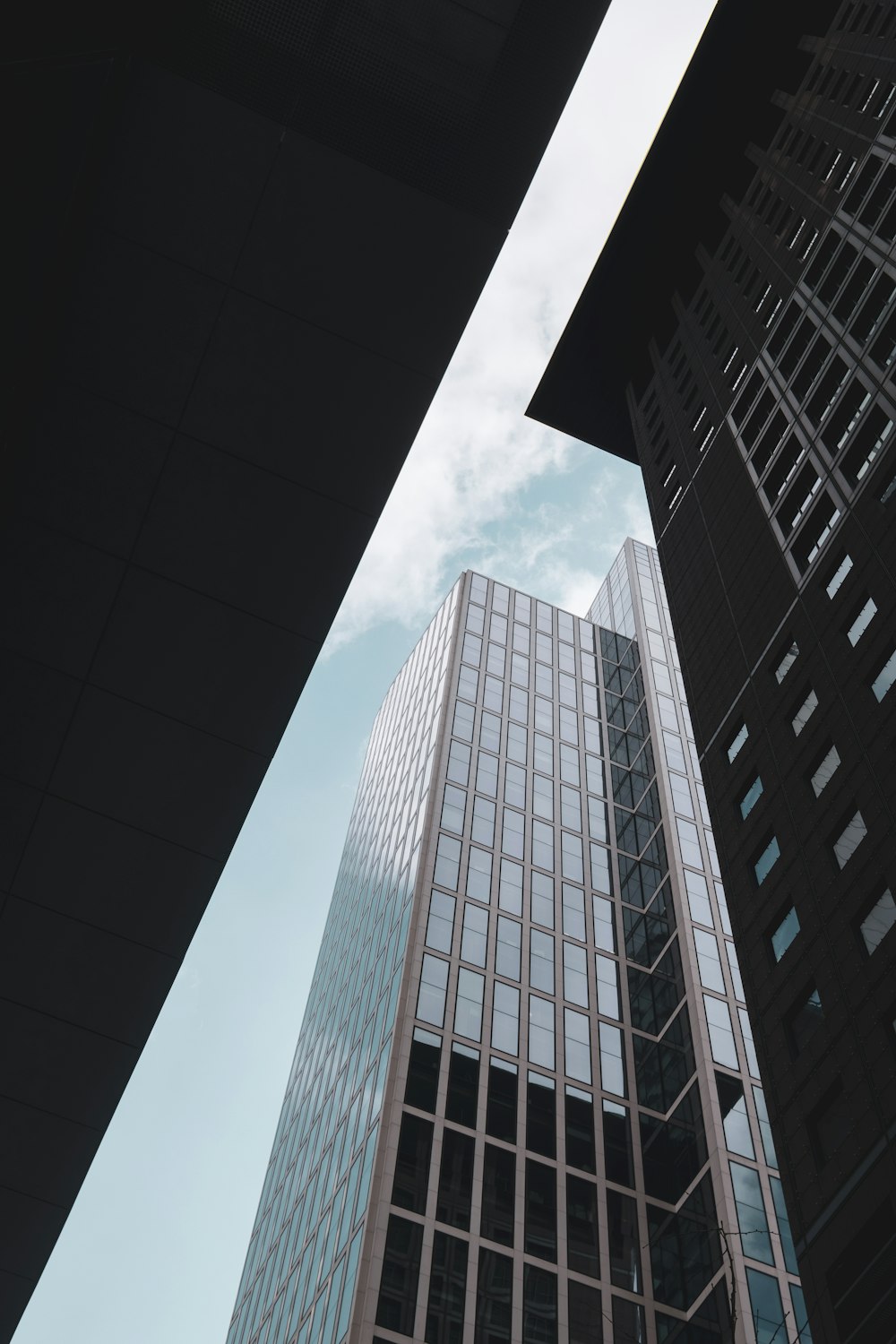 a tall building with many windows