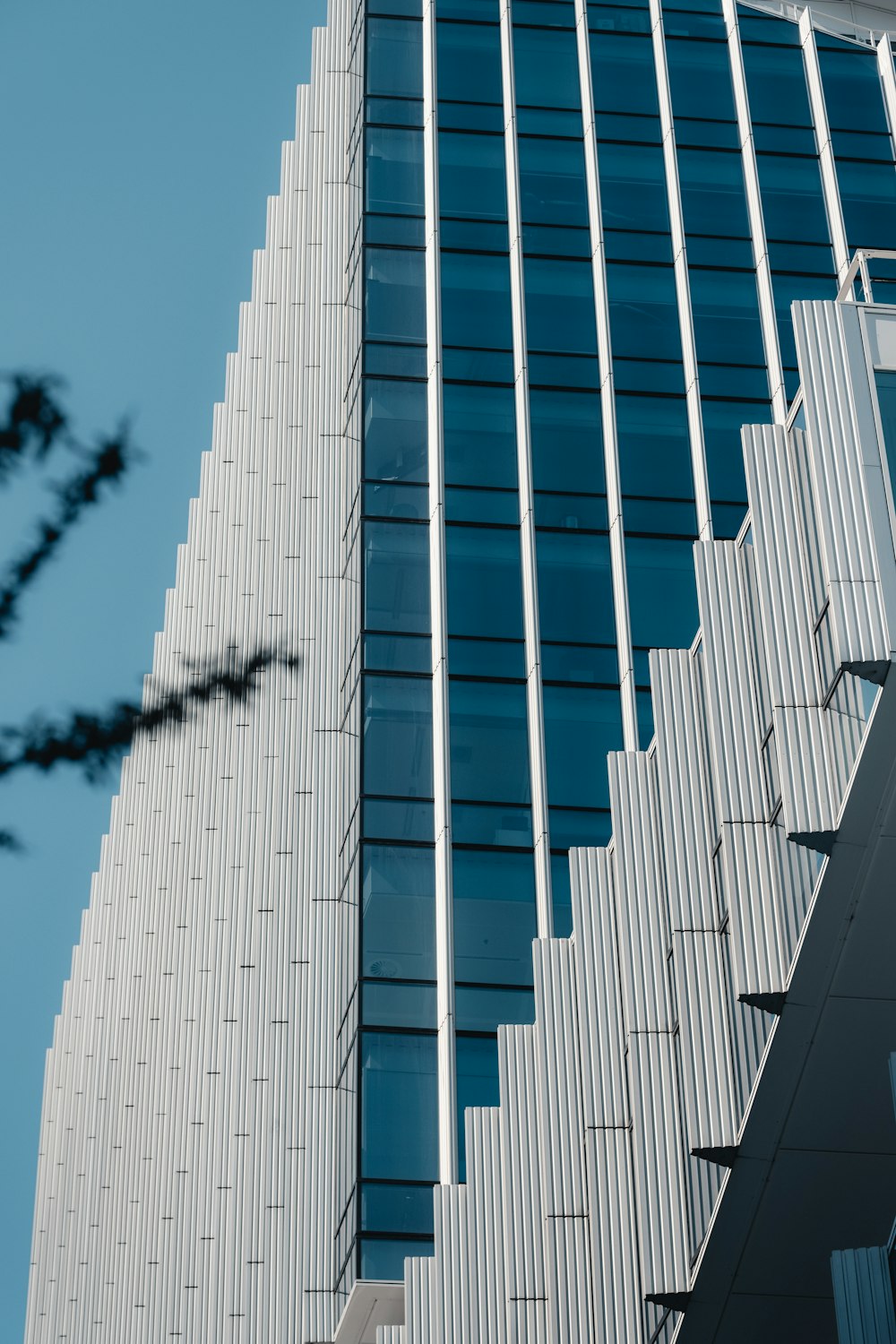 a tall building with many windows