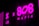 Bright pink neon signage with bold text displaying '808 Mafia' and 'LAB'. Reflective surfaces amplify the glow, creating a vibrant and urban atmosphere, typical of a nightclub or music studio.