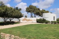 A peaceful moment by the mikveh area, symbolizing spiritual renewal and hope.