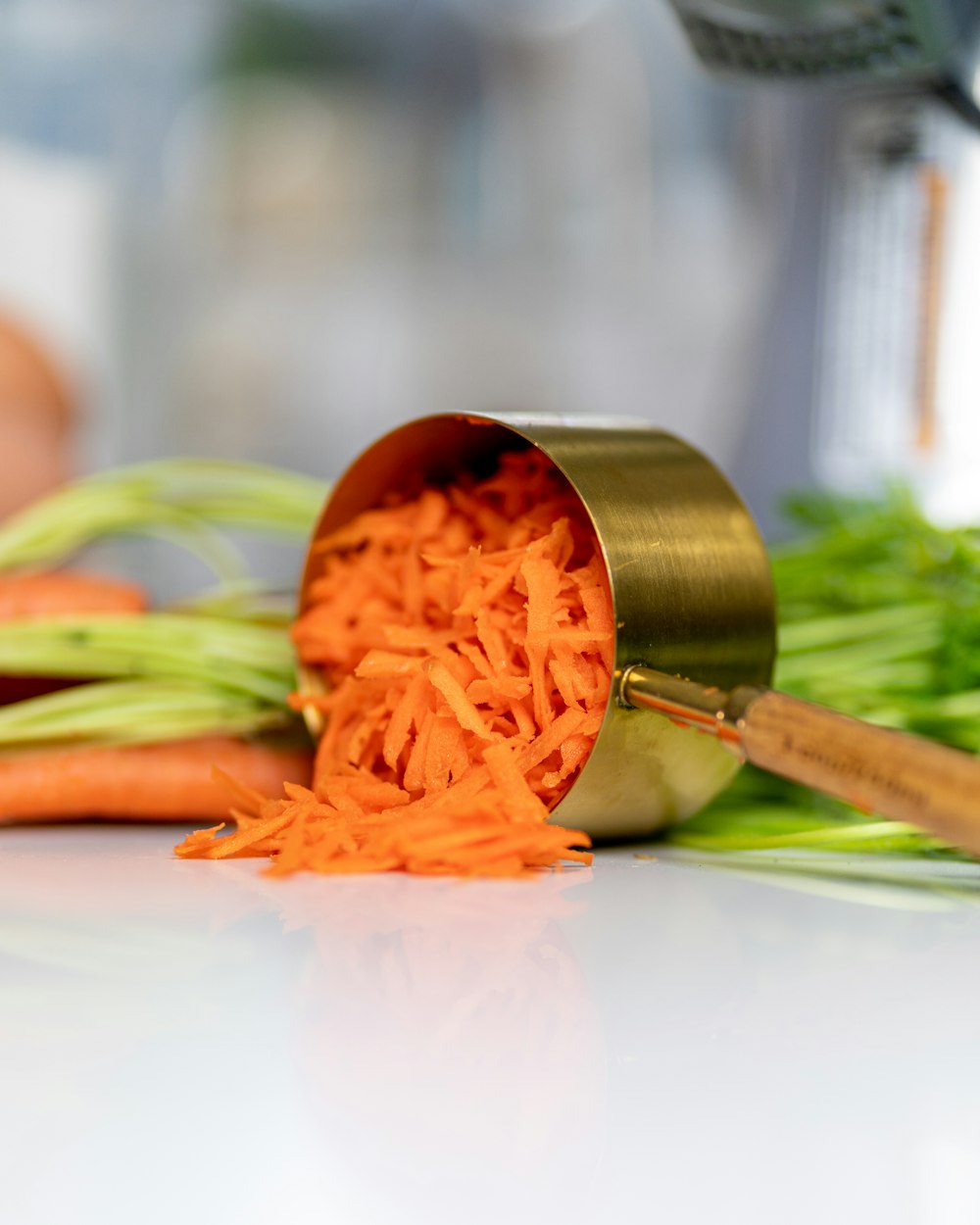 a carrot with a bit taken out of it