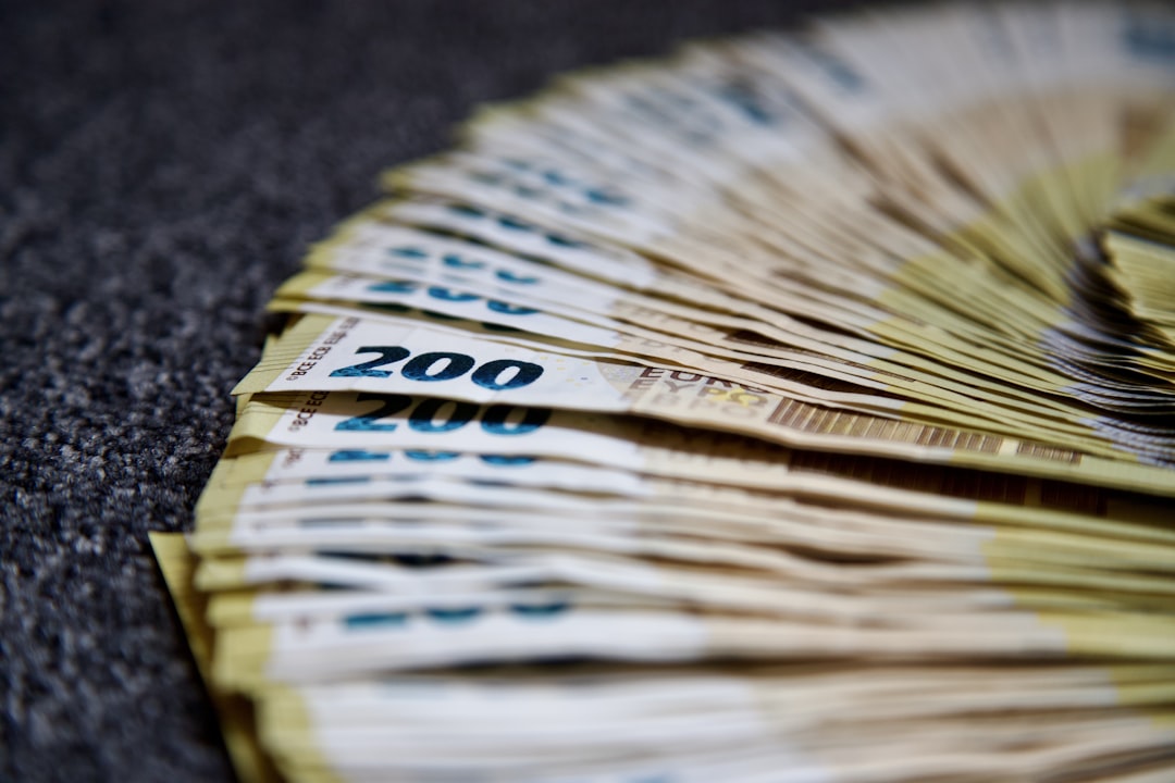 a stack of paper money, Money - Get away - Get a good job with good pay and you
