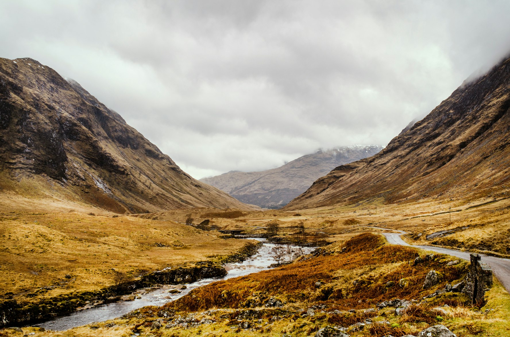 montagne e corsi d'acqua in Scozia