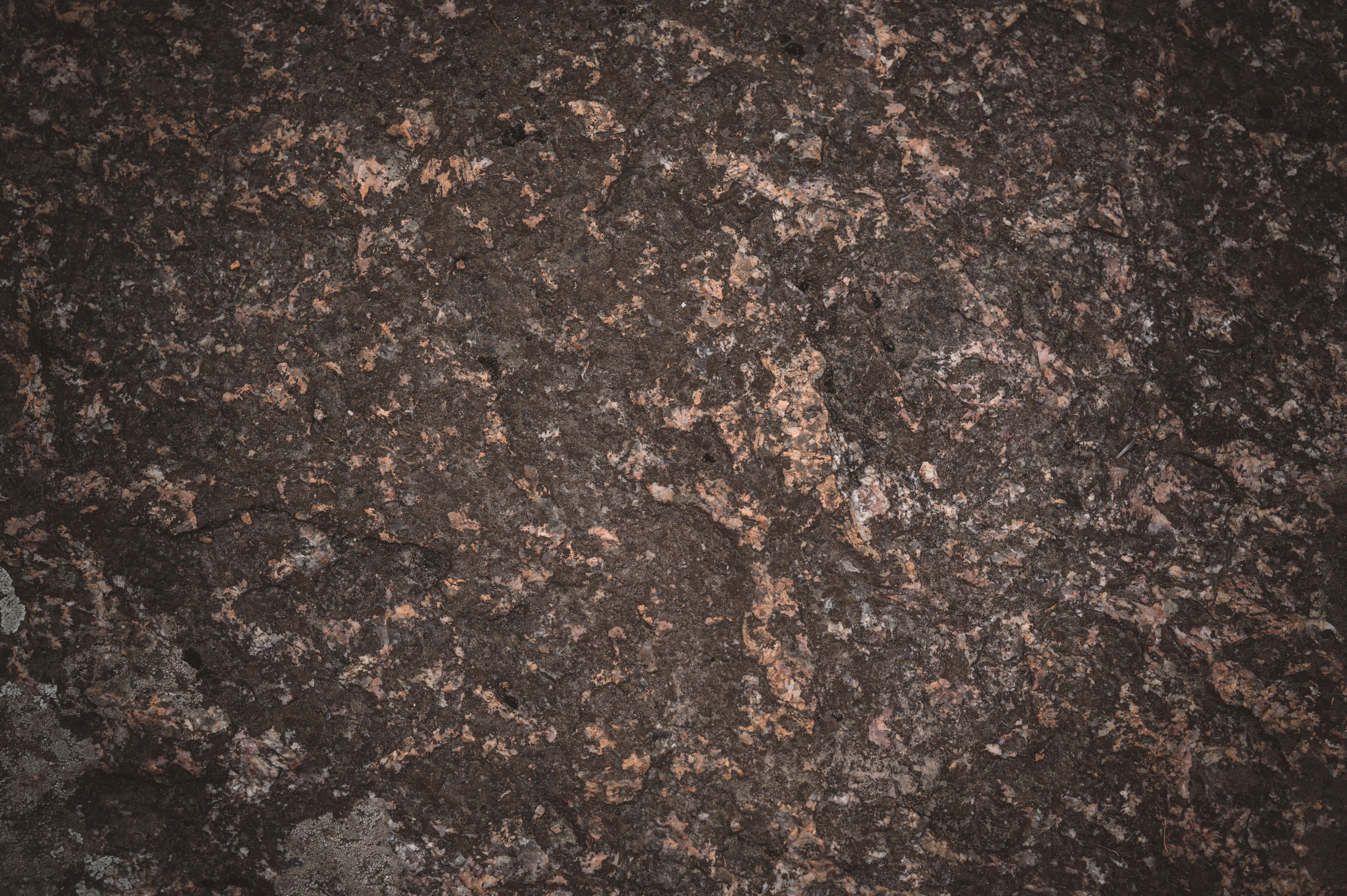 a close up of a black surface